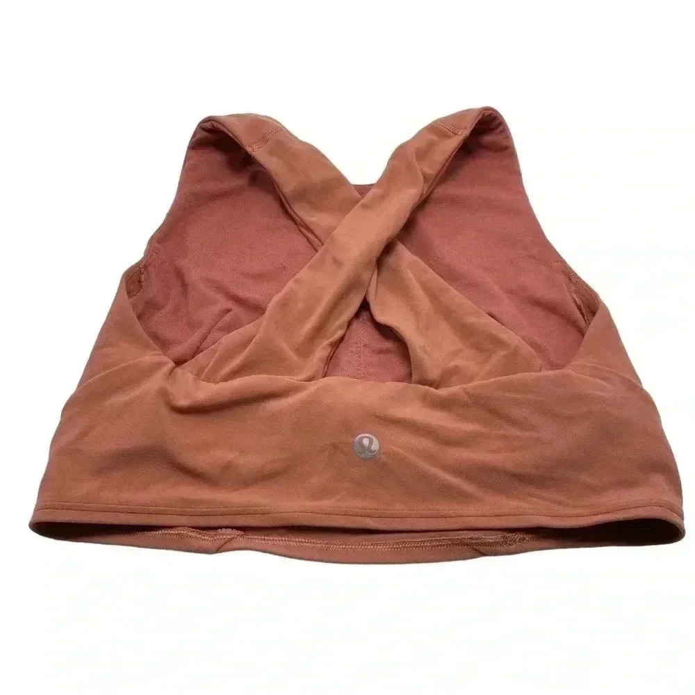 Lululemon Forward Fold Bra Light Support size 6 style W2CNMS yoga